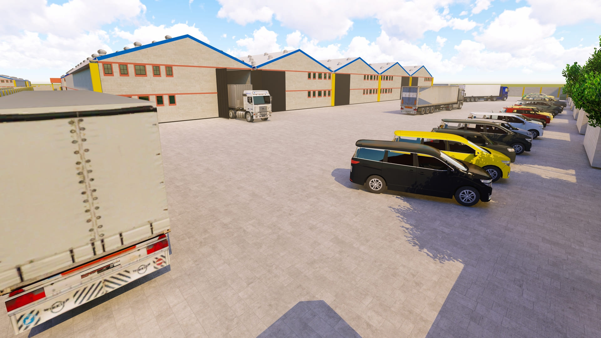 Industrial construction site Kenya