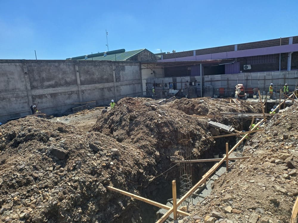 Factory interior with machinery Kenya